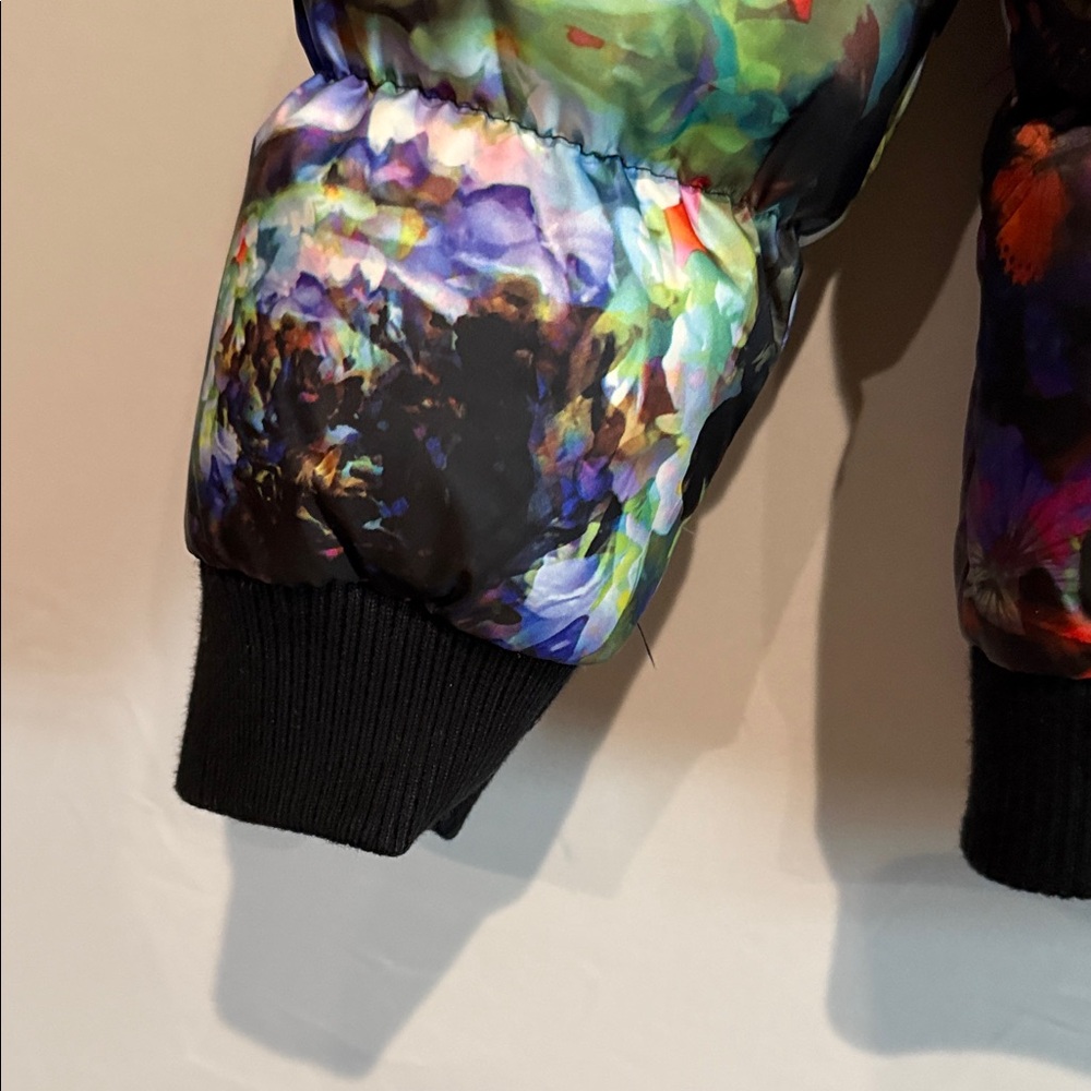Appaman Floral Puffer Jacket with Hood - Picture 5 of 9
